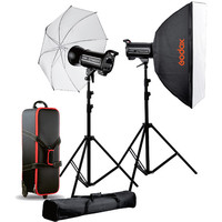 Набор студийного света комплект Godox QT600II 2-Light Studio Flash Kit