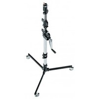 Стойка для света MANFROTTO 087NWLB Low Base 3-Section Wind Up Stand